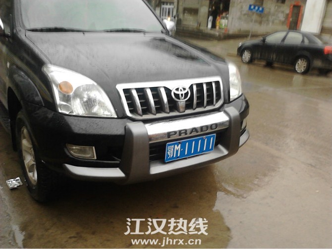 仙桃的豪车 狠车牌.来看看