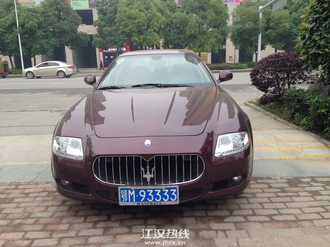 仙桃的豪车 狠车牌.来看看