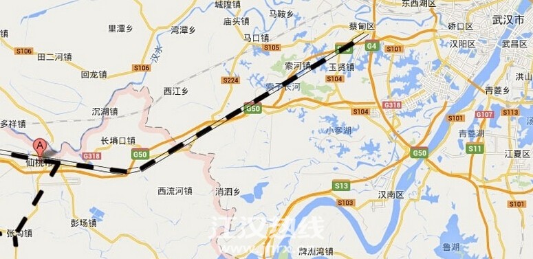 仙桃拟对接蔡甸引进武汉地铁4号线进入城区