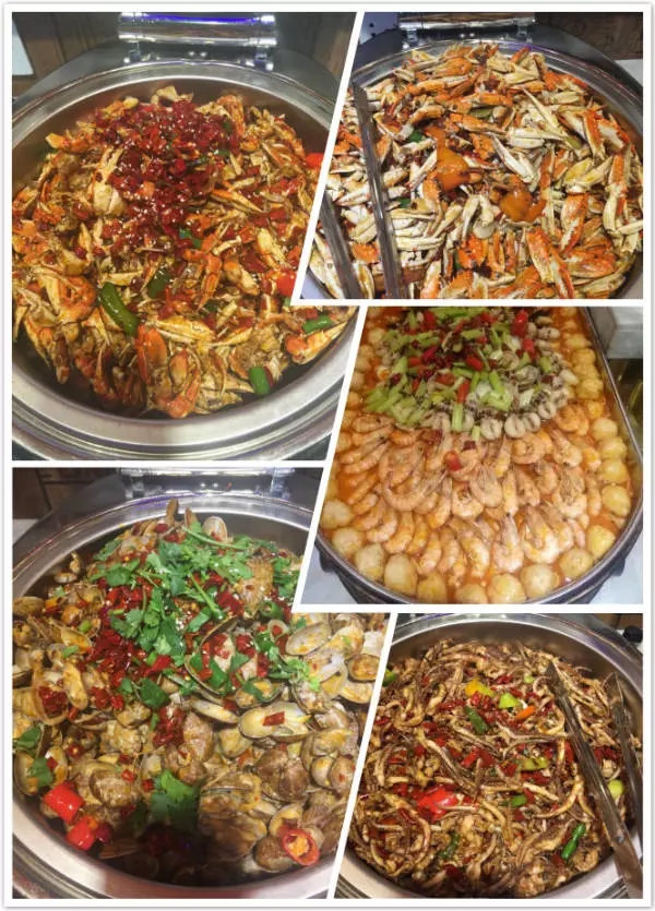 热菜品种超丰富, 烤鸭,鸡翅,牛骨头,小炒.停!
