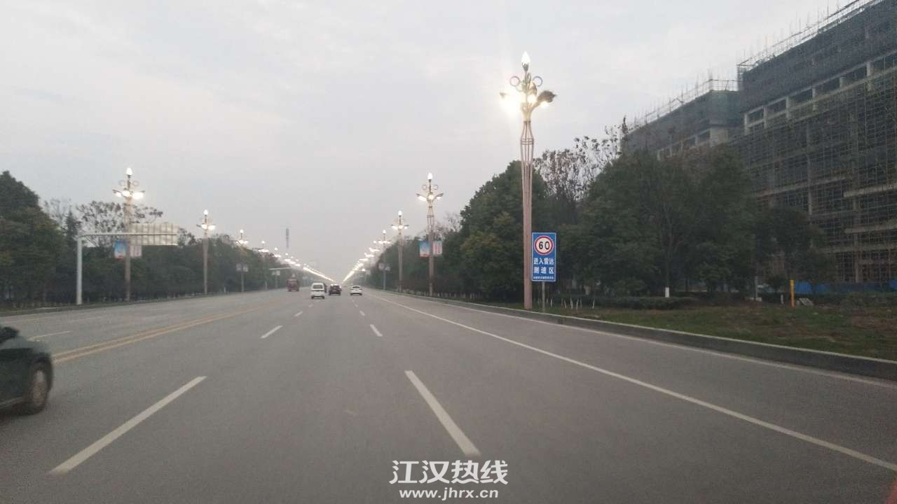 正月初一,吐槽仙桃道路标识._襄河茶馆_江汉热线