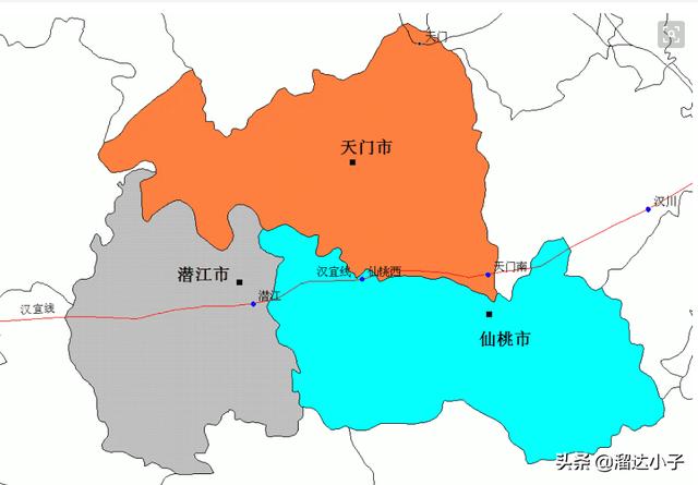 江汉平原pk,湖北仙桃,天门,潜江三个省直管市哪个最强?