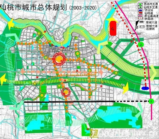 襄河茶馆 存档1 临港工业园----- 一环——自仙桃城南