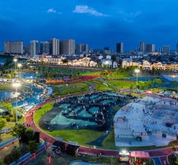荒滩变公园，汉江仙桃段绘出最美岸线