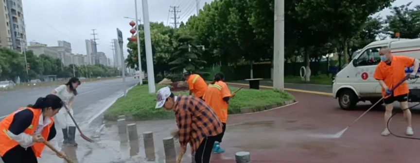 	大雨过后，仙桃城区多地拍下的画面！