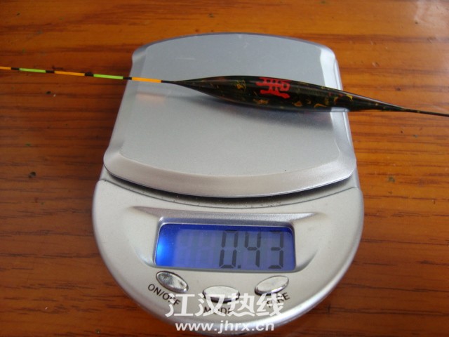 自重0.43g